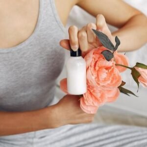 Hidratante corporal com fragrância floral