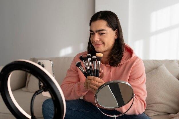 Kit de maquiagem para iniciantes promoção