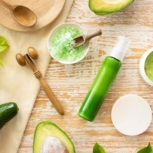 Produtos de skincare veganos promoção