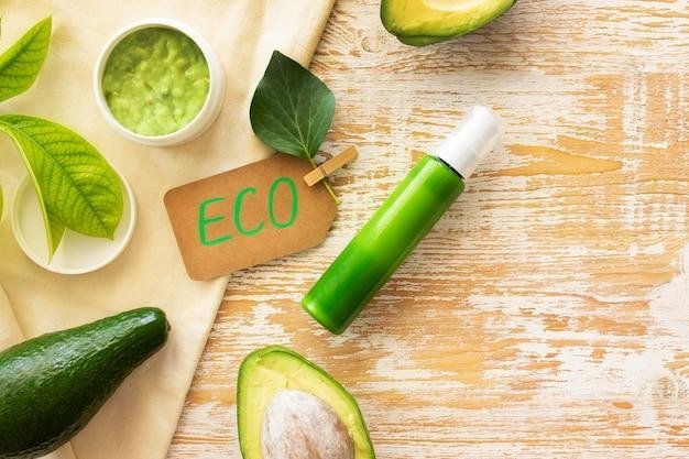 Produtos de skincare veganos promoção