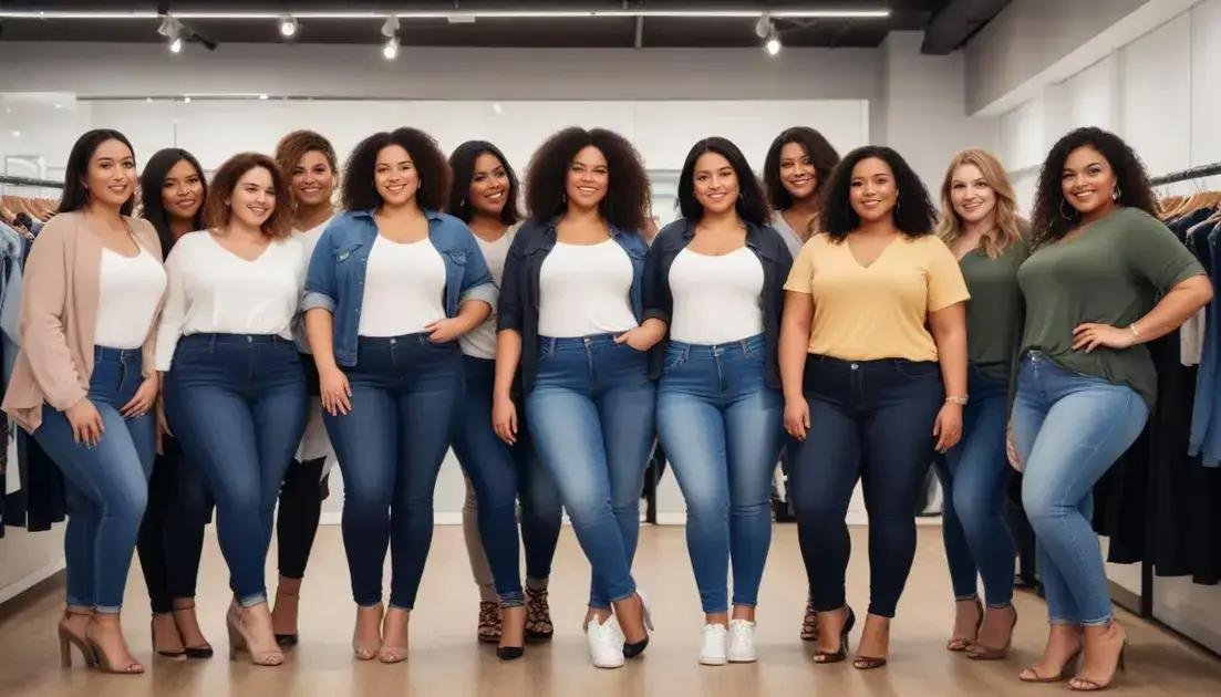 Calças jeans plus size: encontre o par perfeito e estiloso