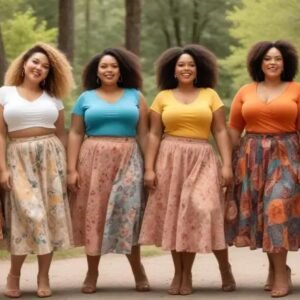 Saias plus size incríveis: descubra os melhores estilos agora