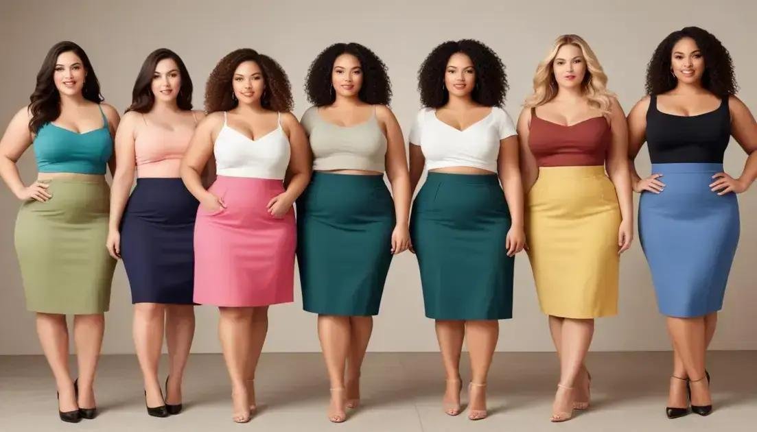 Estilos que favorecem diferentes tipos de corpo