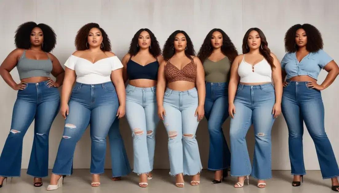 principais tendências em jeans plus size principais tendências em jeans plus size