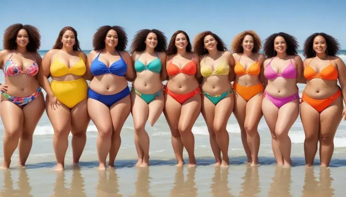 Biquínis plus size perfeitos para cada tipo de corpo e estilo