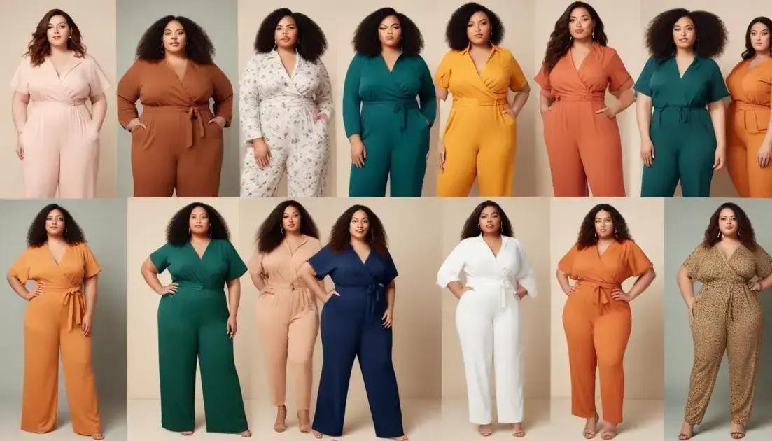inspiradoras histórias de quem usa macacões plus size