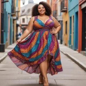 Vestidos plus size encantadores: guia para se sentir incrível