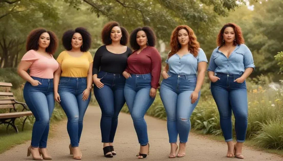 Calças jeans plus size: encontre o par perfeito para seu estilo