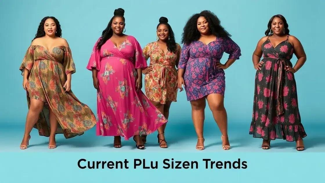 Tendências atuais na moda plus size