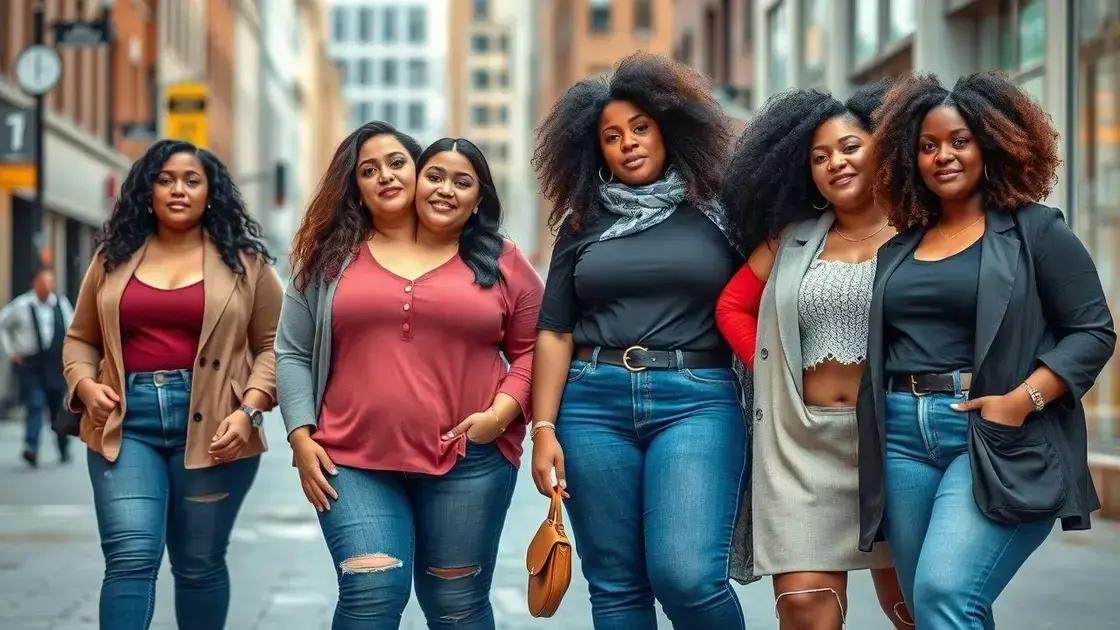 Moda plus size brasileira: descubra tendências e estilos que você vai amar