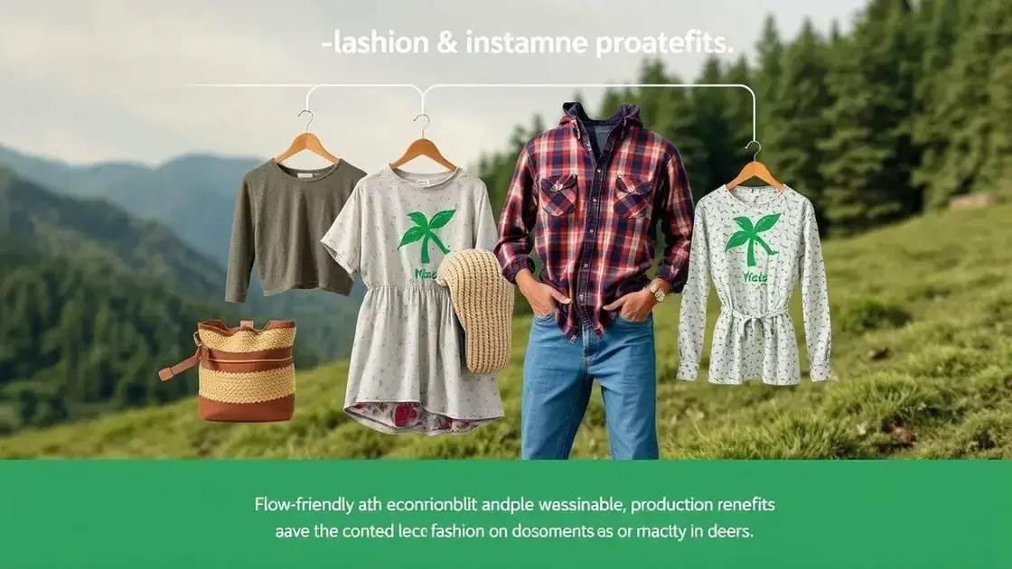 Benefícios do slow fashion para o meio ambiente Benefícios do slow fashion para o meio ambiente