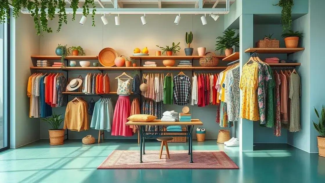 Roupas sustentáveis: como transformar seu guarda-roupa com consciência