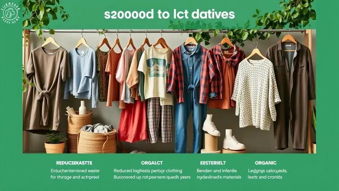 Vantagens das roupas sustentáveis para o meio ambiente