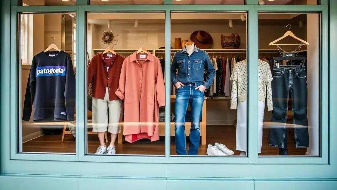 Marcas de roupas sustentáveis que você deve conhecer