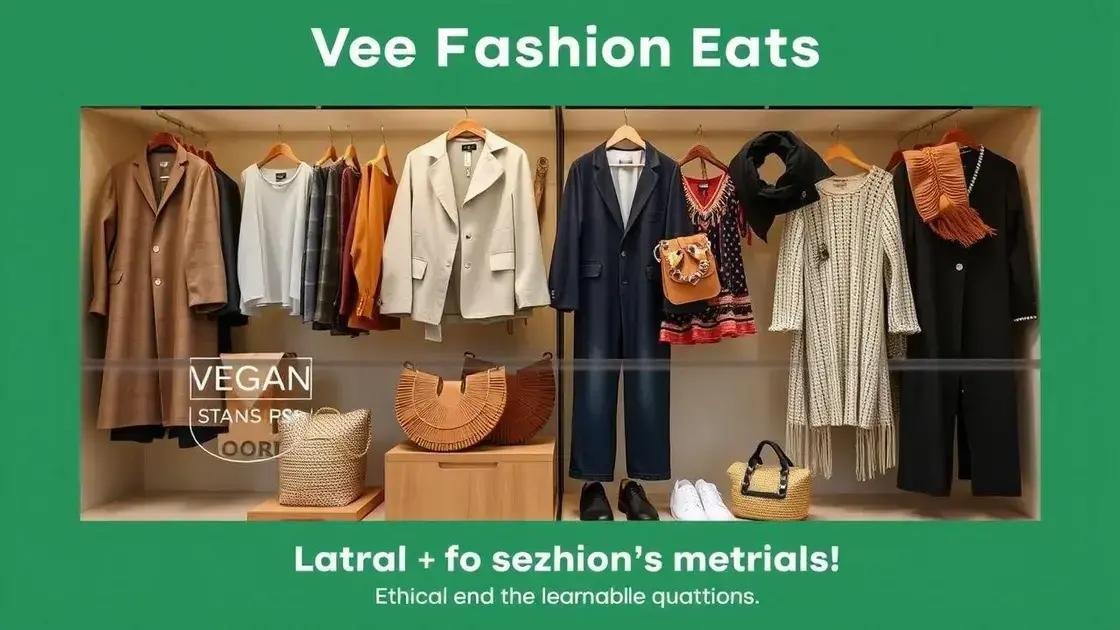 Principais marcas de moda vegana Principais marcas de moda vegana