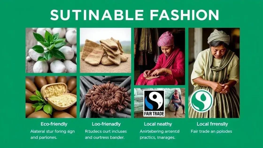 Principais benefícios da moda sustentável