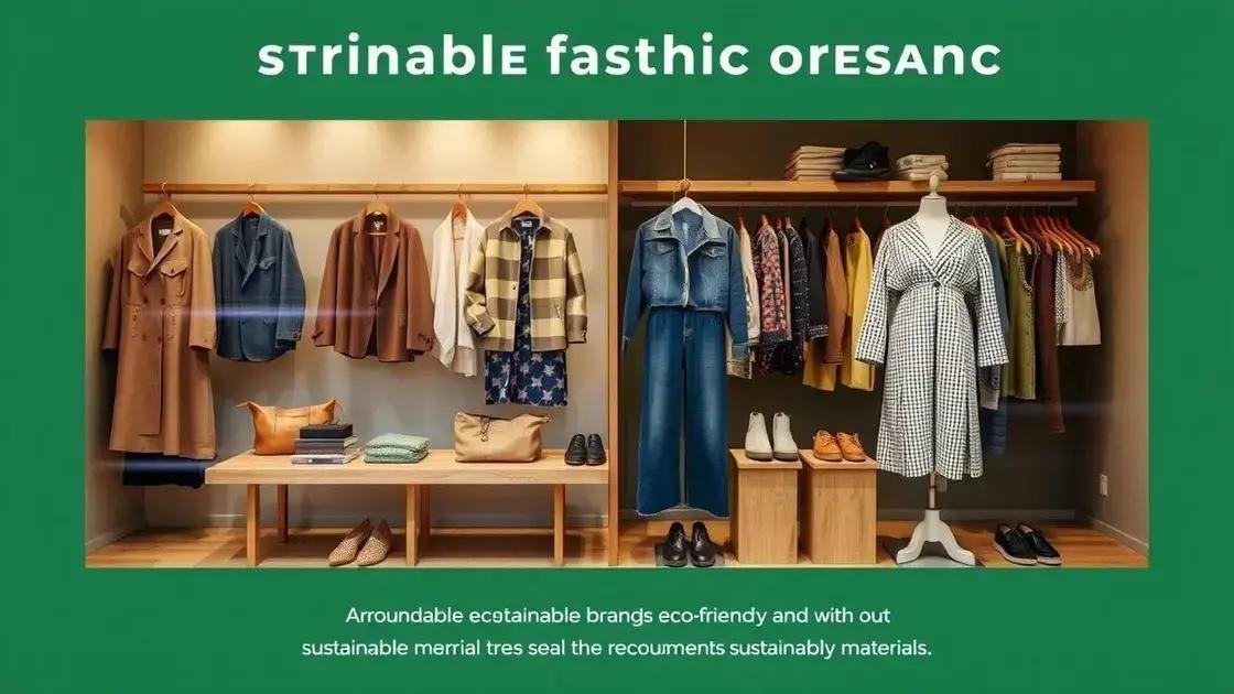 Principais marcas de moda sustentável