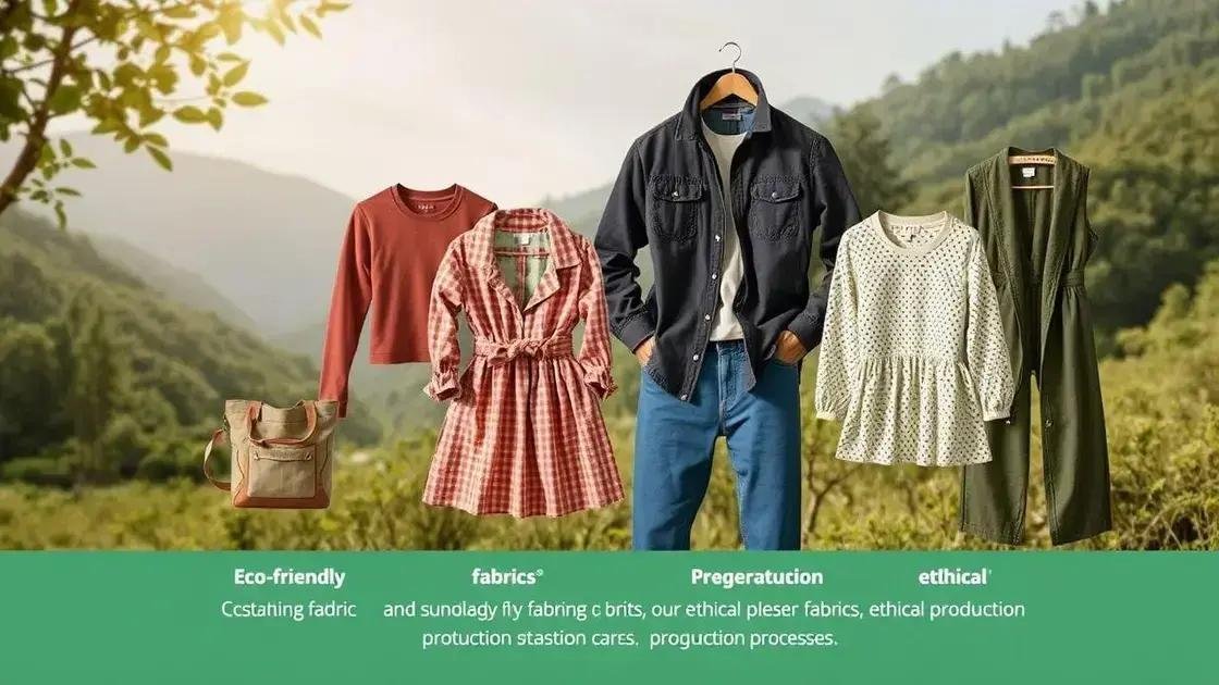 Benefícios de optar por roupas sustentáveis Benefícios de optar por roupas sustentáveis