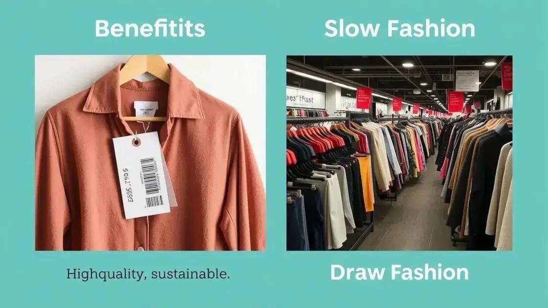 Vantagens e desvantagens do slow fashion