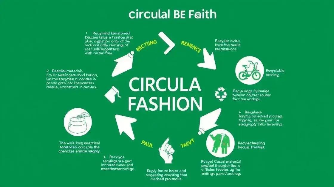 Benefícios da moda circular para o meio ambiente