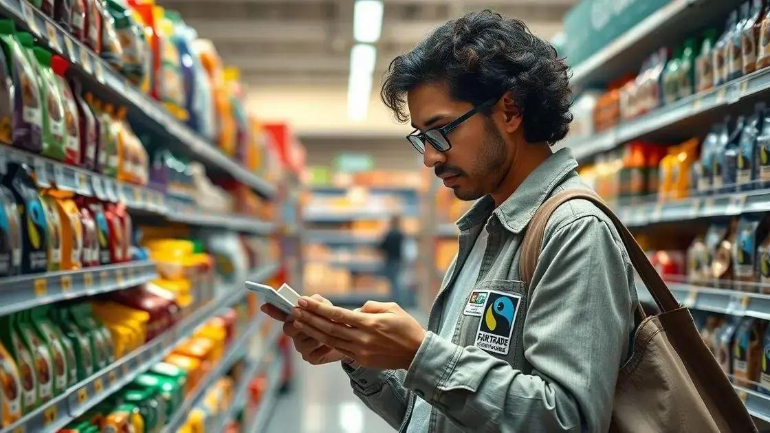 Como escolher produtos de fair trade na sua compra