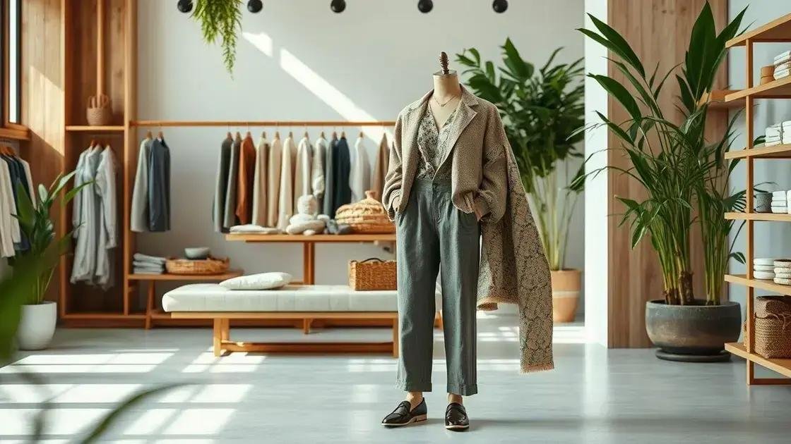 Inspirações de moda sustentável para transformar seu guarda-roupa