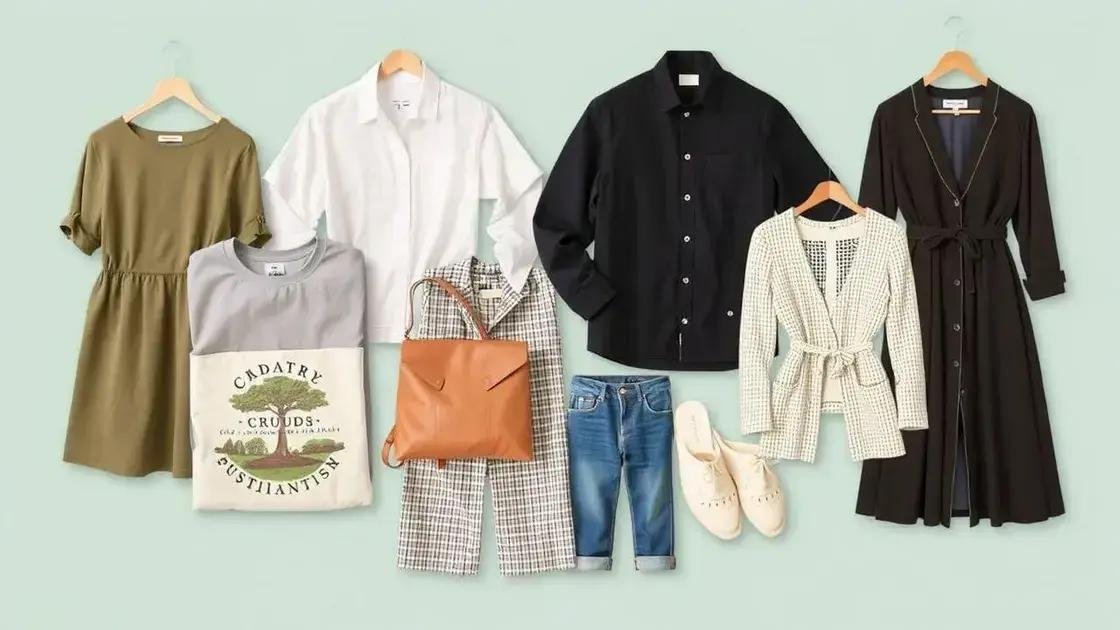 Principais marcas de moda sustentável Principais marcas de moda sustentável