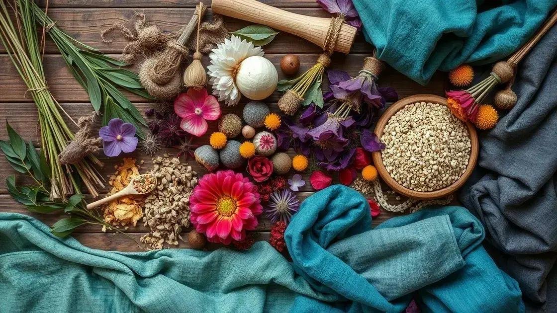 Tingimento natural: descubra como colorir suas roupas de maneira sustentável