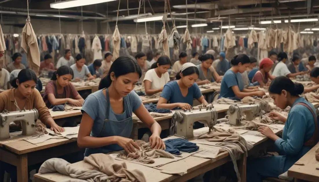 Impactos sociais do trabalho escravo na indústria da moda