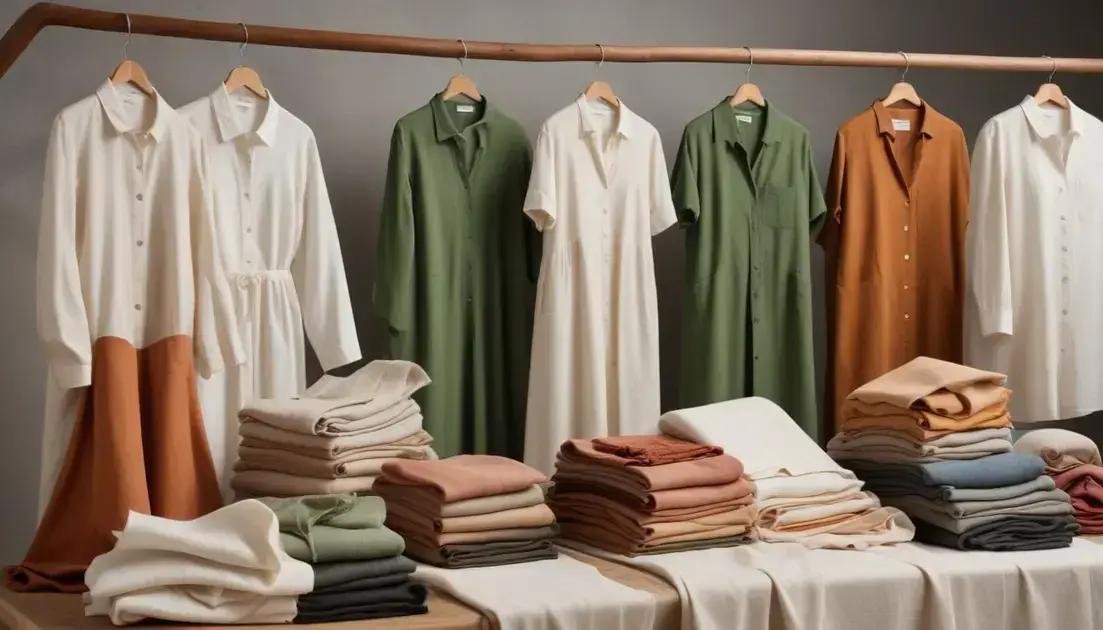 Materiais sustentáveis na moda feminina Materiais sustentáveis na moda feminina