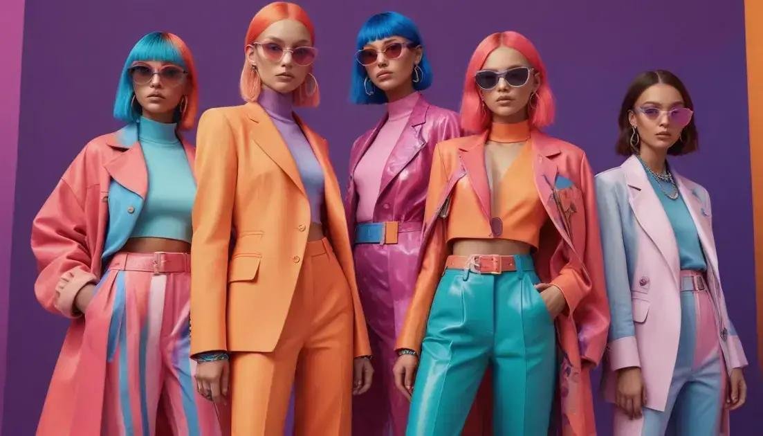 Cores da moda 2025: descubra as tendências que vão dominar o ano