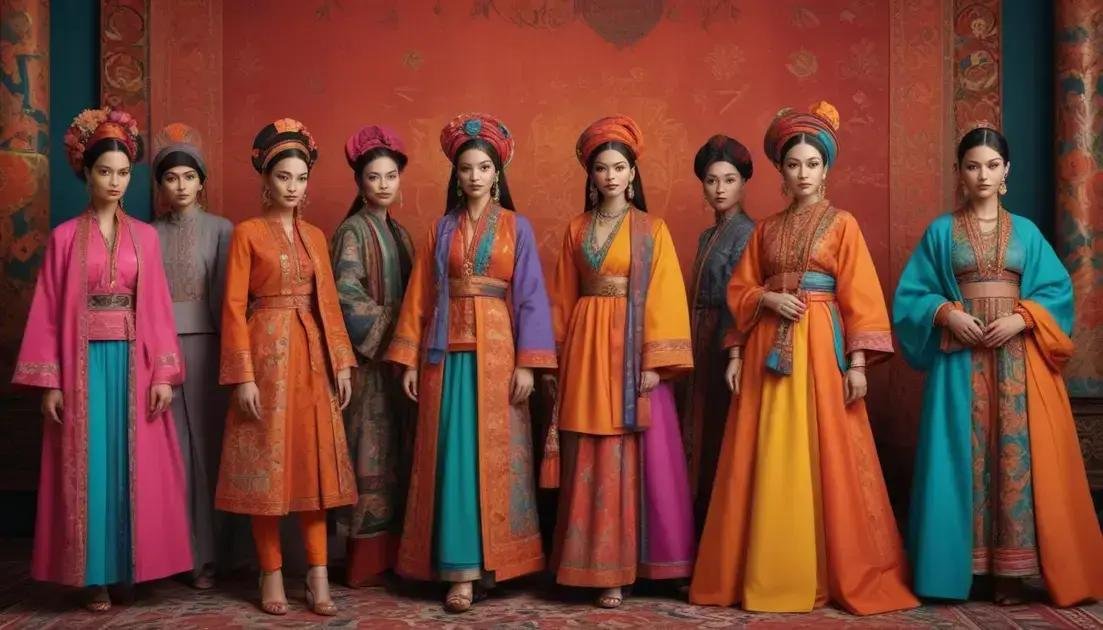 Cores da moda e suas influências culturais Cores da moda e suas influências culturais