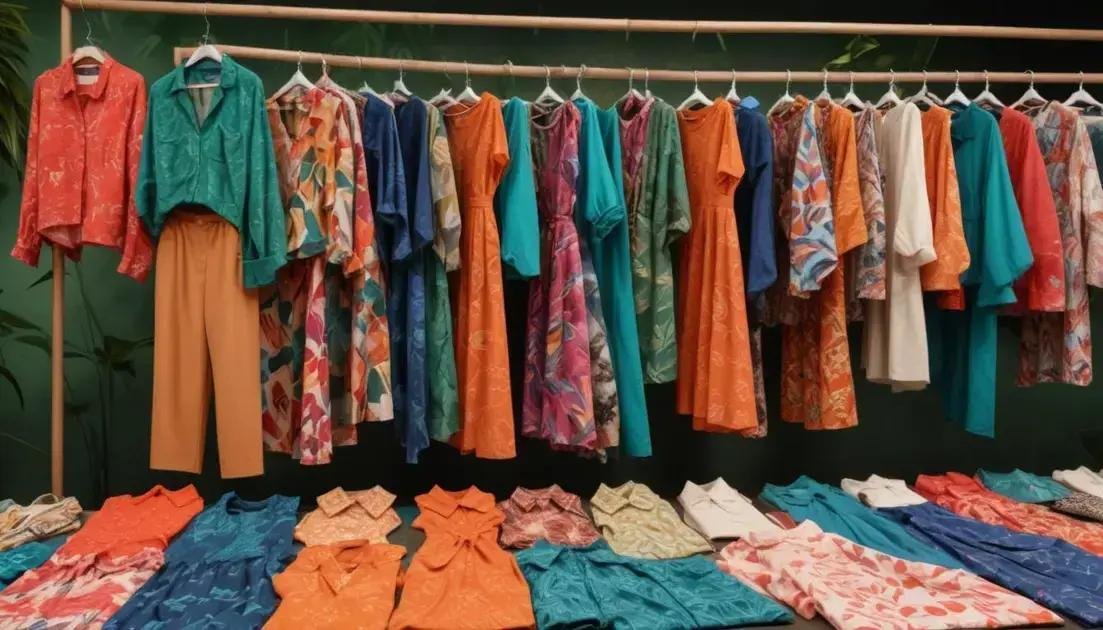 Estampas sustentáveis: a nova onda na moda
