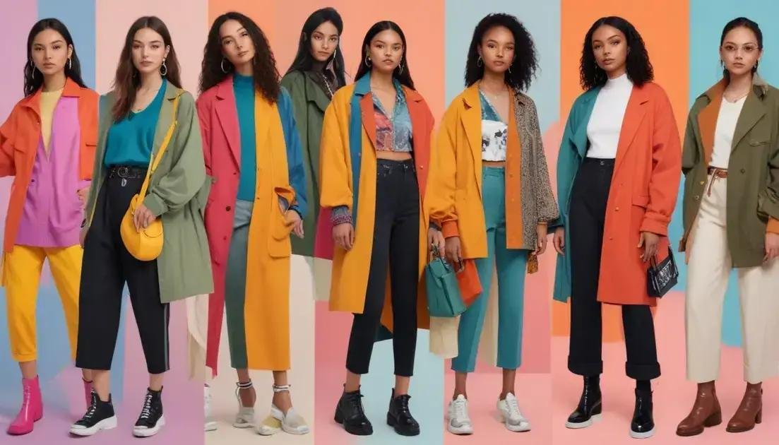 Principais tendências de looks para 2025