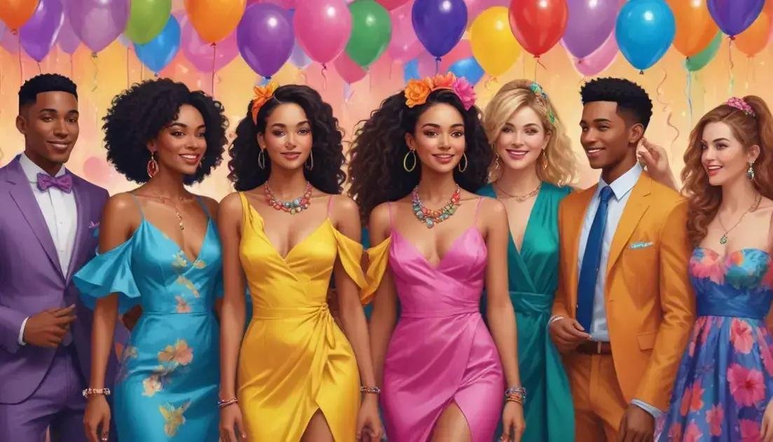 Looks para festas 2025: as principais tendências de moda e estilo