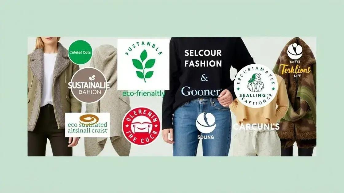 Principais marcas de moda sustentável Principais marcas de moda sustentável