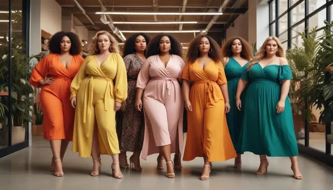 Tendências do mercado plus size em 2025