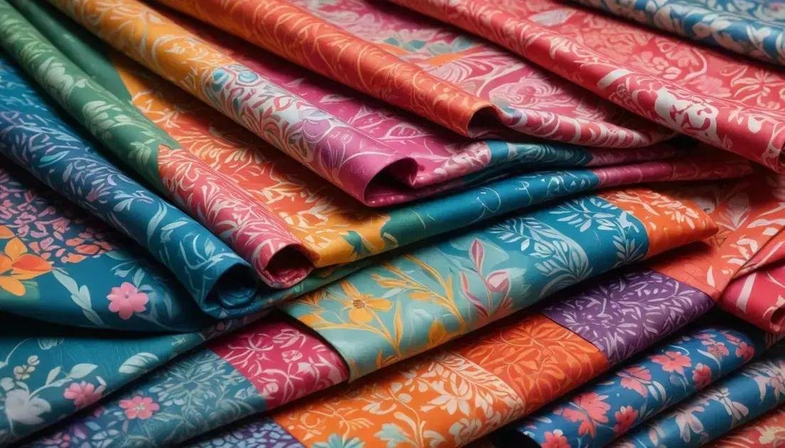 Estamparia têxtil: descubra técnicas que transformam sua coleção