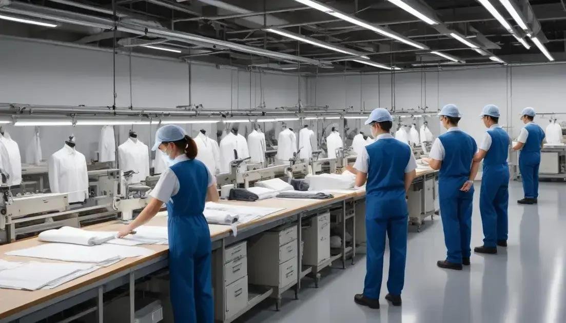 Principais etapas do processo de produção