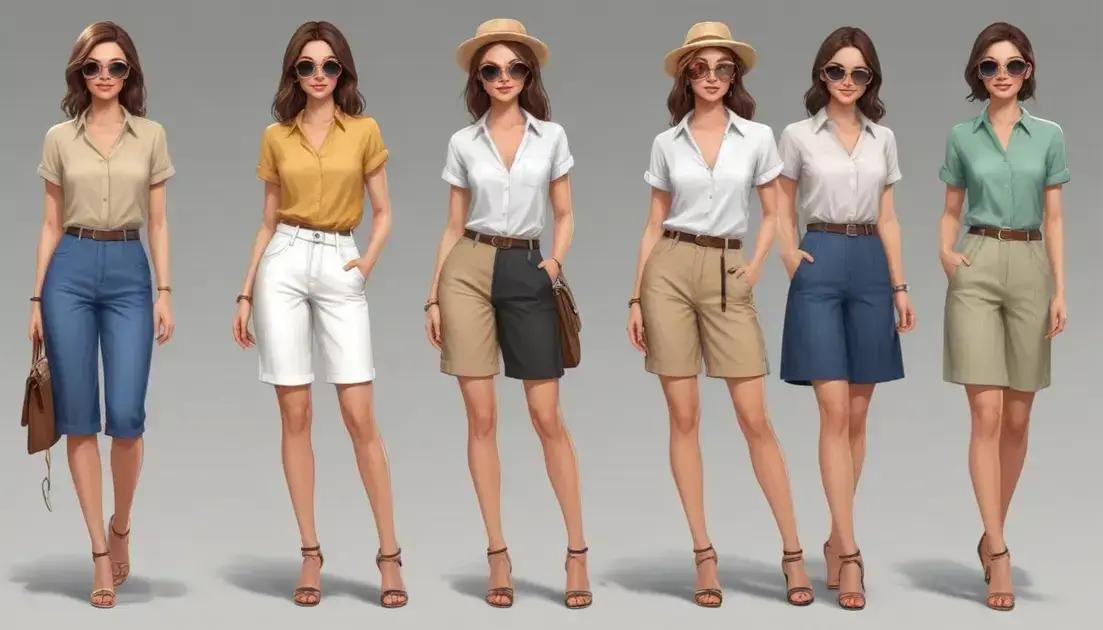 Como combinar roupas de verão para diferentes ocasiões
