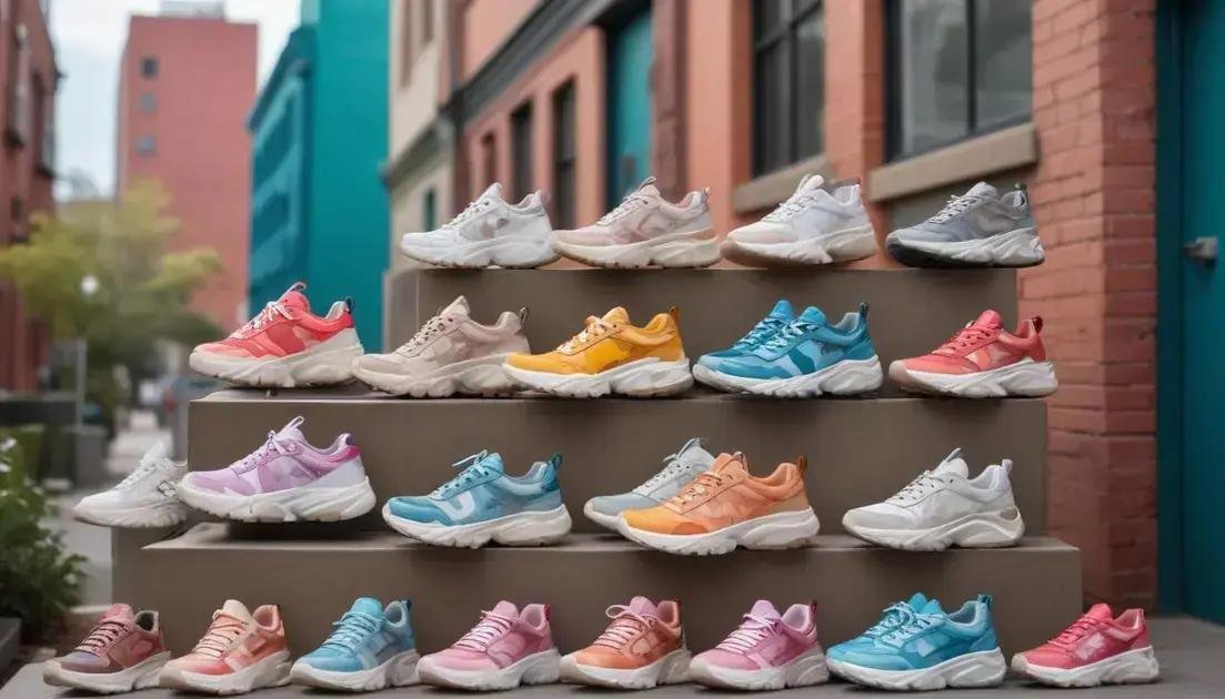 Estilos e tendências em tênis para mulheres