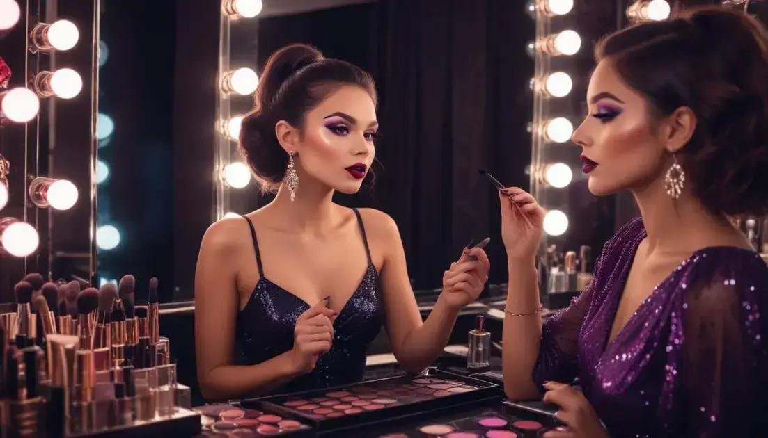Maquiagem ideal para looks de balada Maquiagem ideal para looks de balada