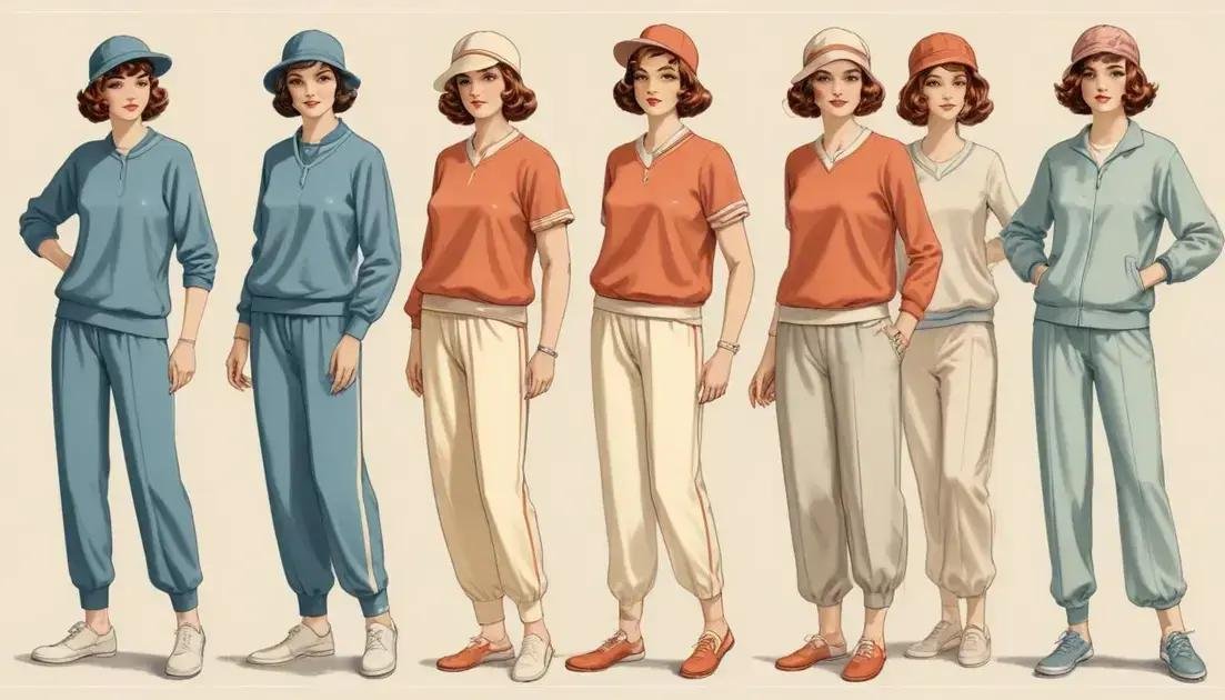 História e evolução dos conjuntos femininos de moletom