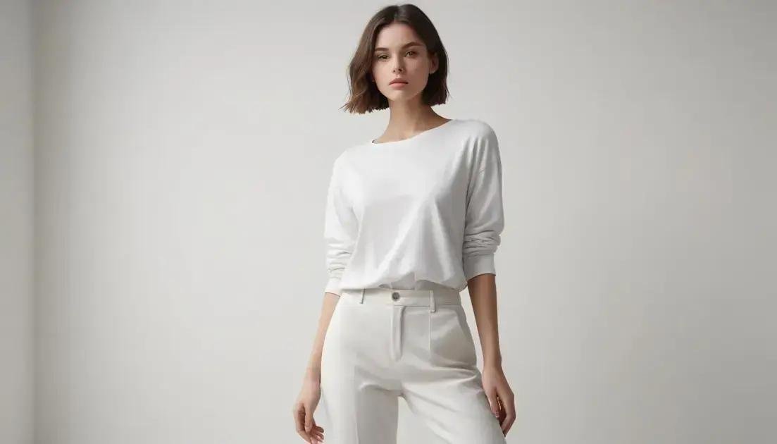 Estilo minimalista feminino: a elegância que você precisa conhecer