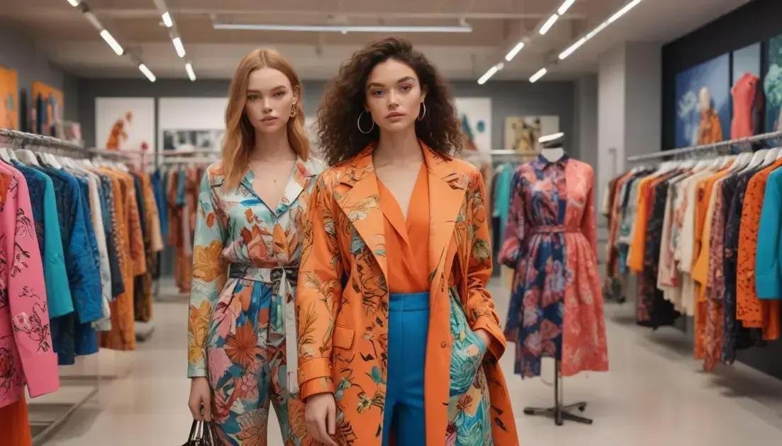 Tendências de moda nas melhores marcas femininas