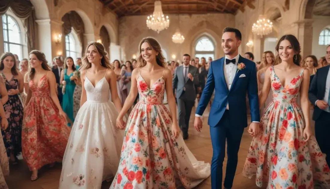 Cores e estampas: o que é apropriado para casamentos