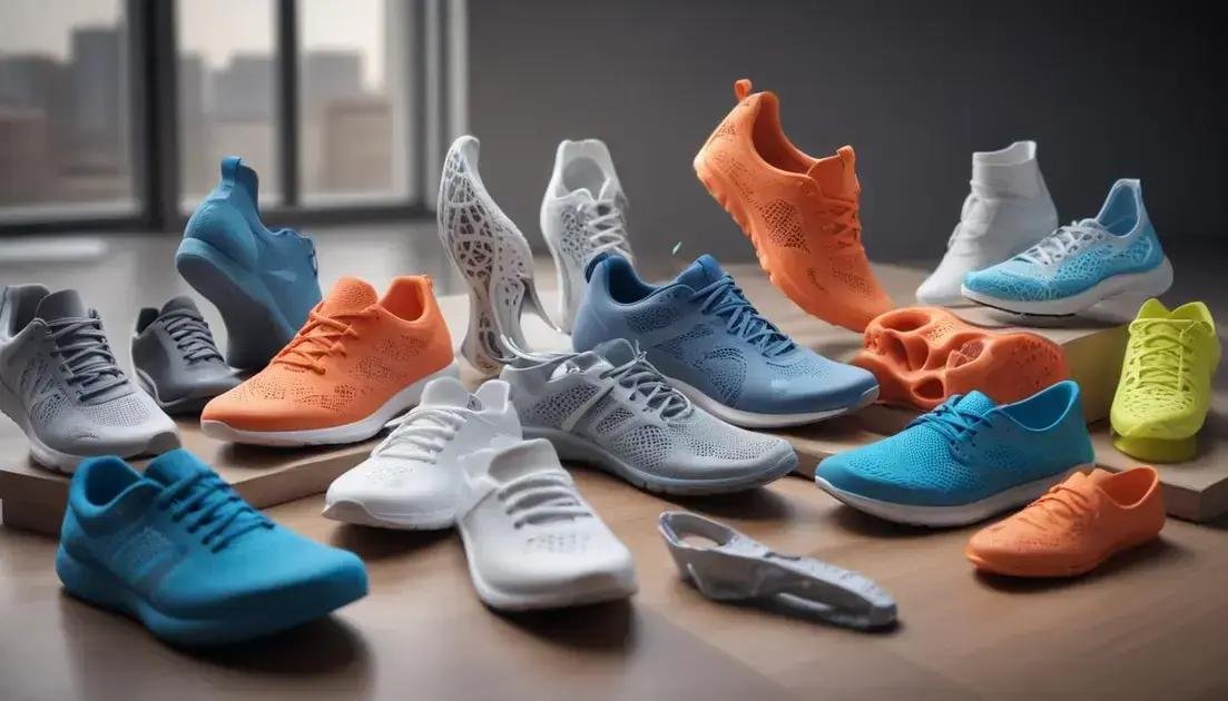 Como as tecnologias estão moldando os calçados