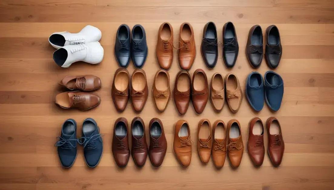 Calçados masculinos elegantes: garanta estilo e conforto todos os dias