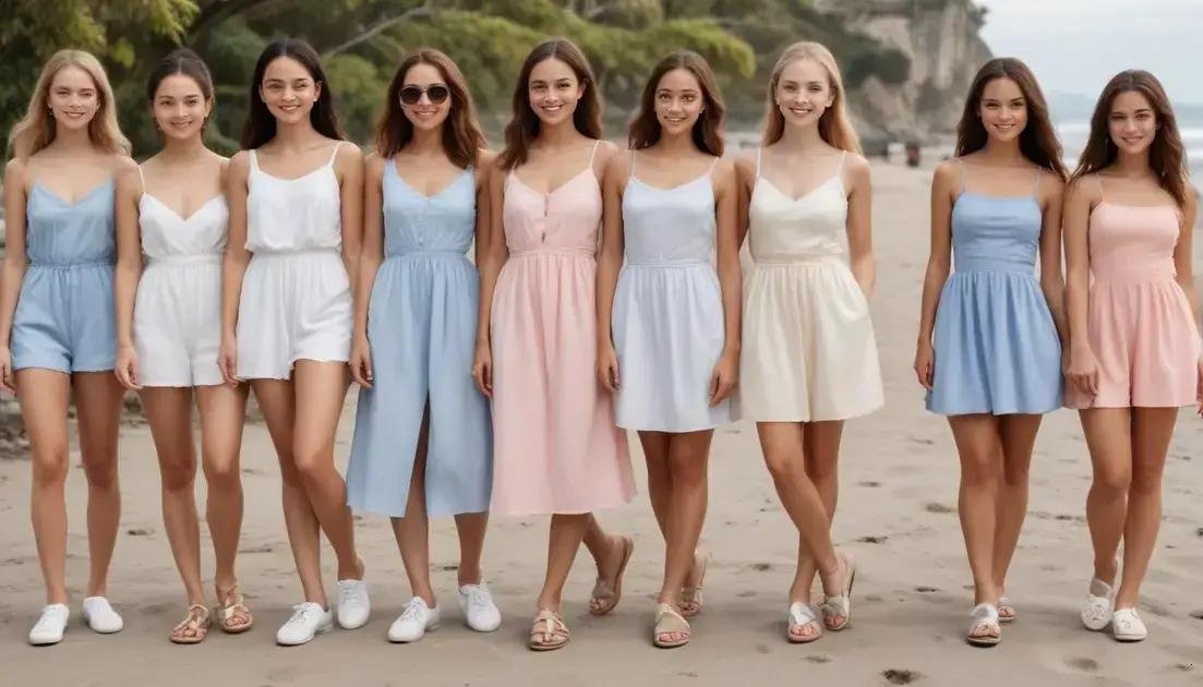 Estilos de roupas que combinam com diferentes sapatos