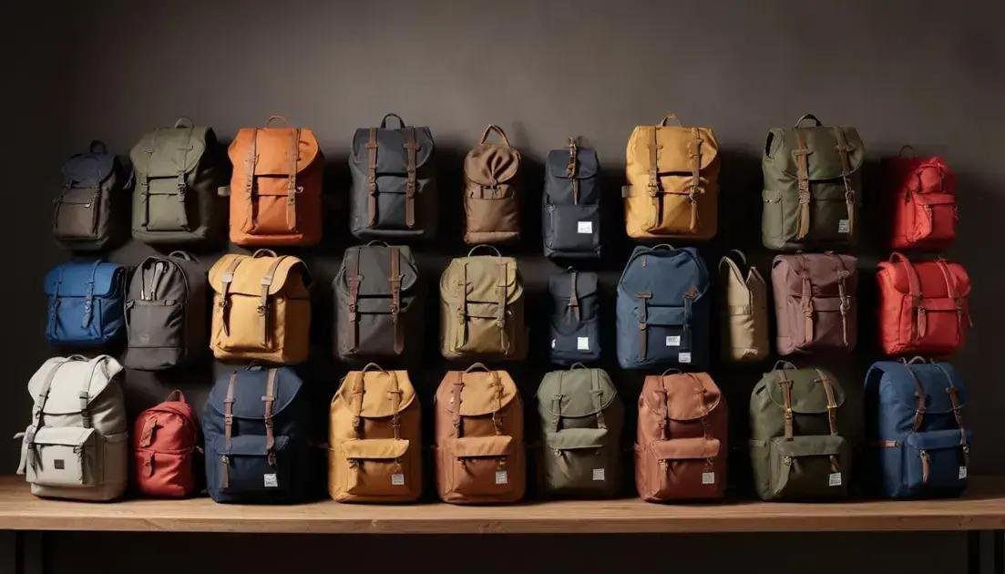 Marcas de mochilas masculinas estilosas que você deve conhecer